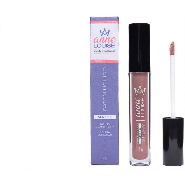 Batom Líquido Matte Vegano 4ml - Cor 02 #Mais