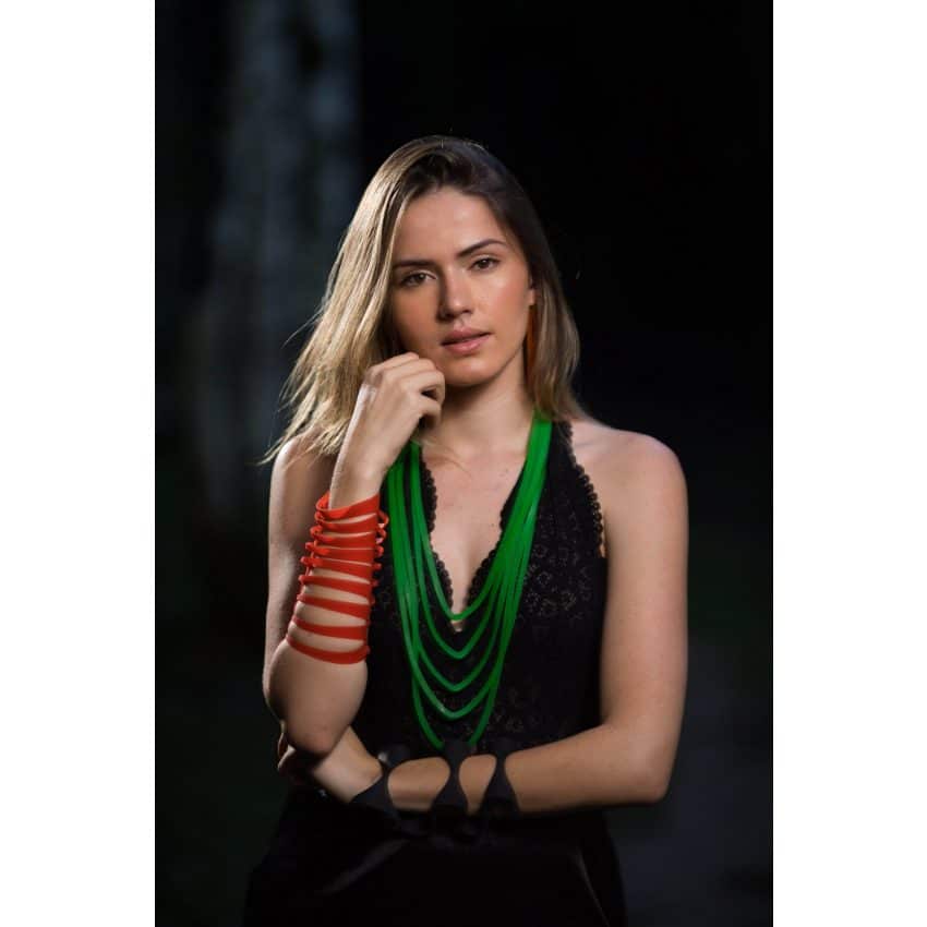 Colar Seringueira - Flavia Amadeu Design
