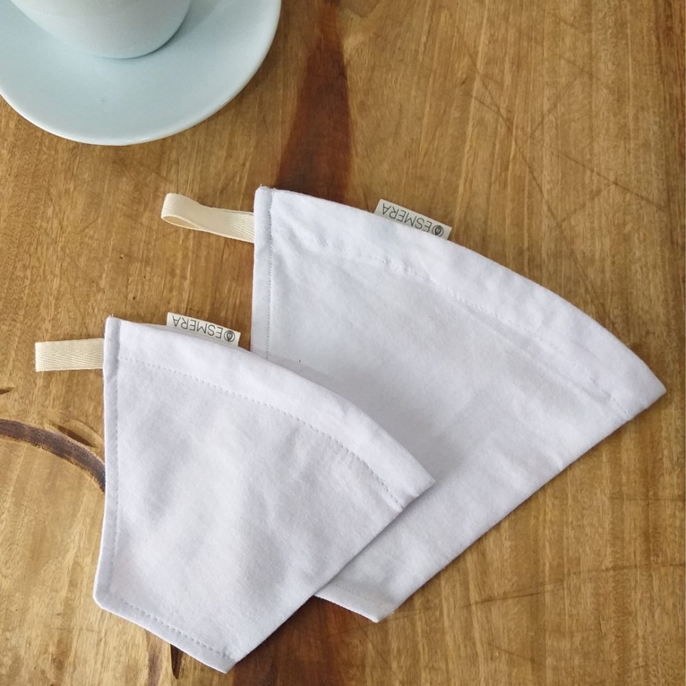 Filtro Ecológico para Café de Algodão nº102 - Esmera