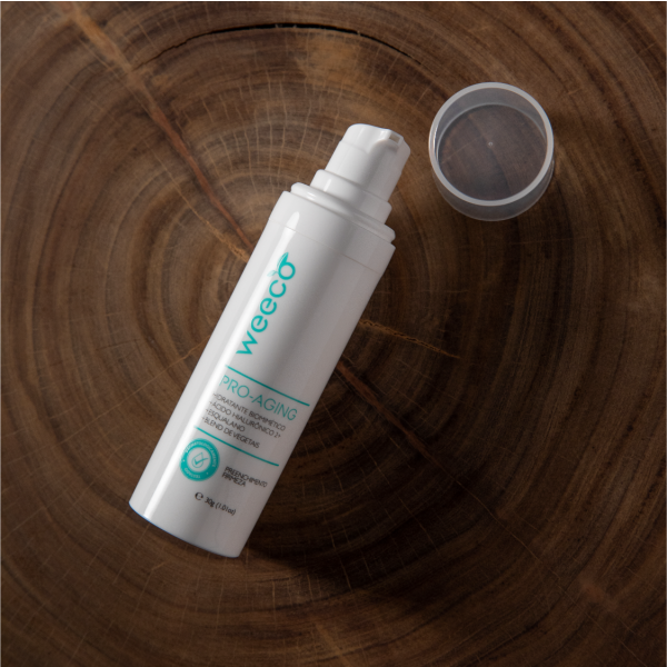 Pro-Aging Rejuvenescedor Natural, Vegano e Biomimético com AH2+ - Weeco Cosméticos