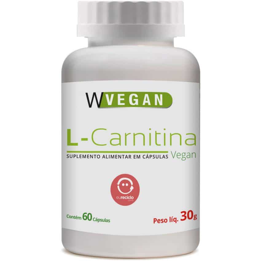 L-Carnitina 500mg 60 capsulas - WVegan