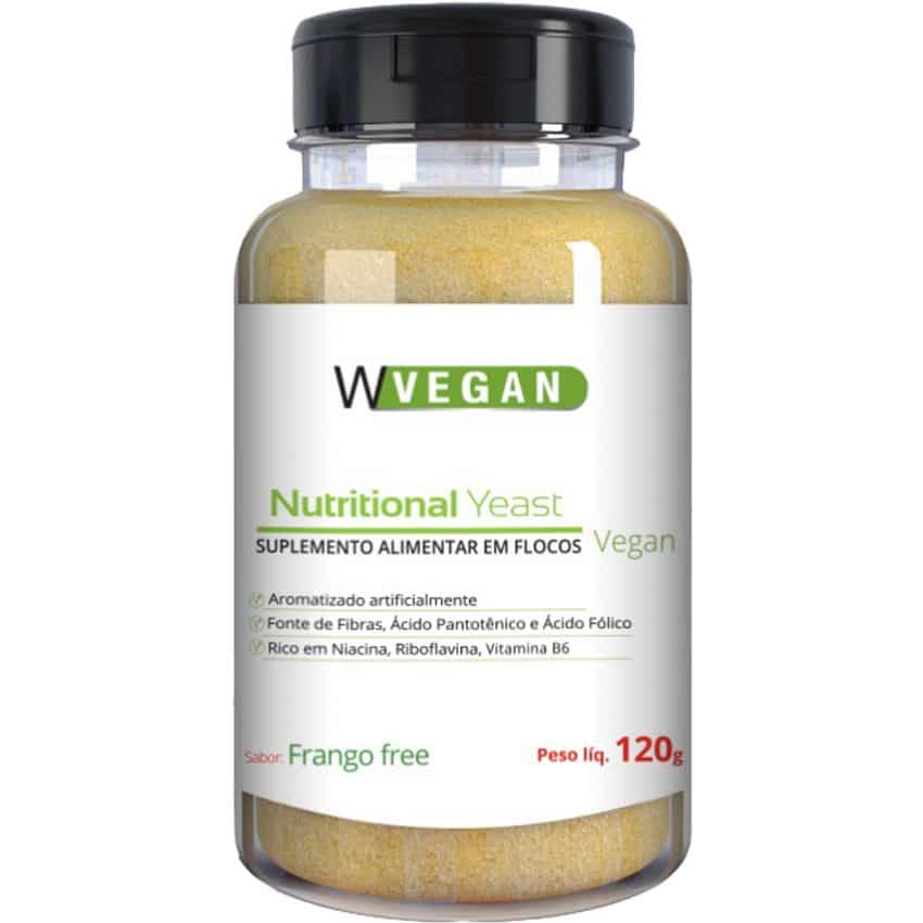 Levedura Nutricional Flocos sabor Frango Free 120g - WVegan