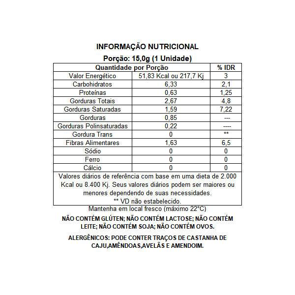 Damasco ao Chocolate Vegano 140g - Tnuva
