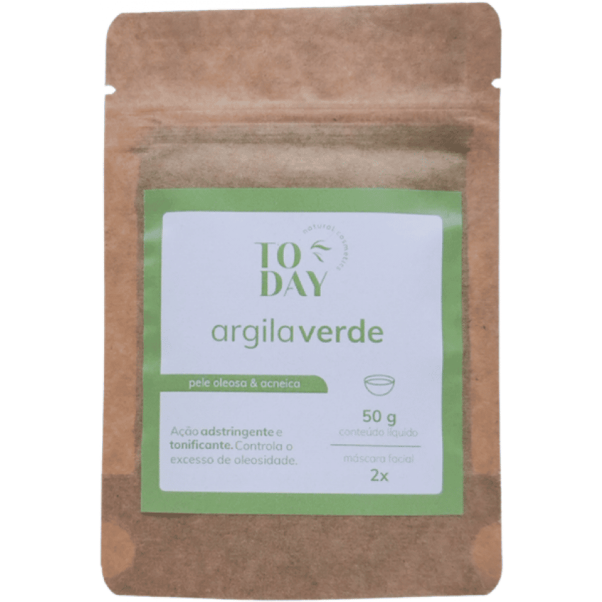 Argila Verde - 50g - Today Natural Cosmetics
