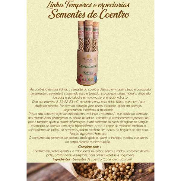 Kit Especiaria Todas as Notas Orgânico Namastê 14 itens