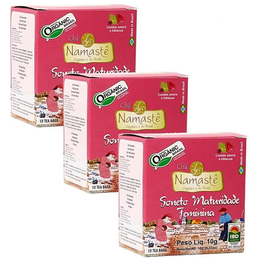 Kit Menina mulher 3 itens Orgânicos Namastê