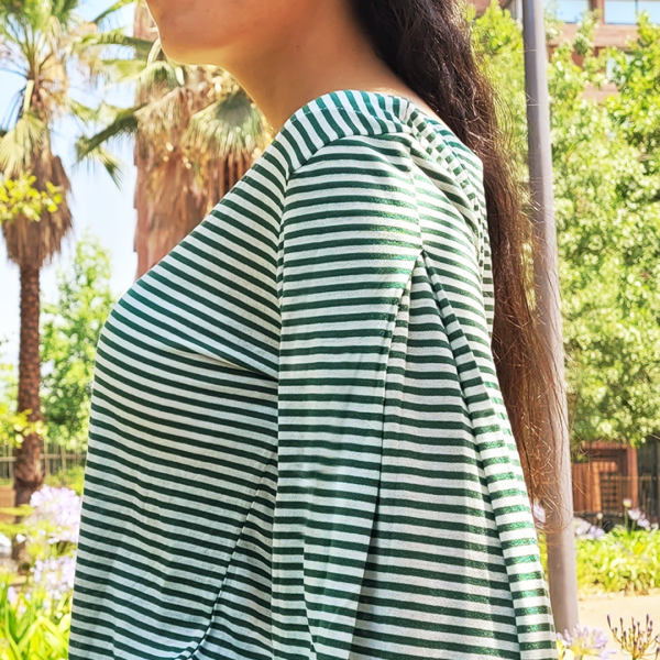 Blusa Margarida Manga comprida bufante