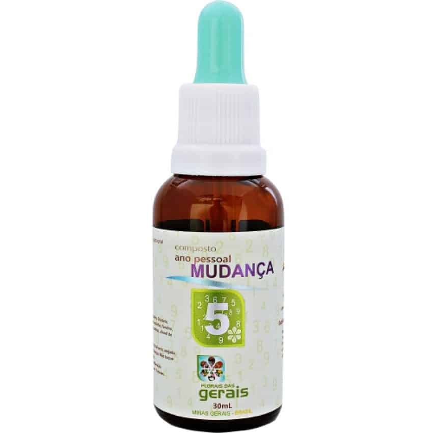 Composto Floral Ano Pessoal 5 Mudança 30ml
