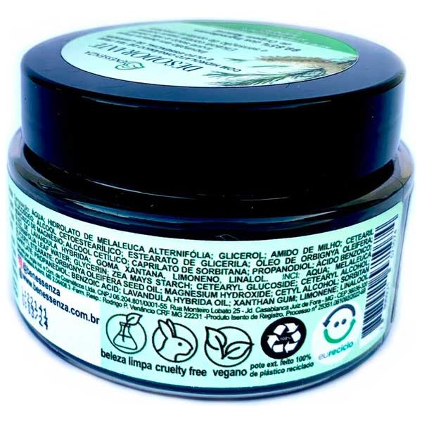 Desodorante Natural com Óleo Essencial de Lavandin Benessenza