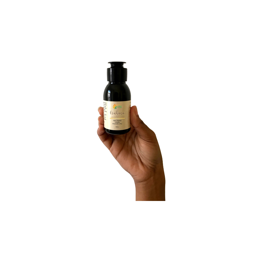 Óleo Vegetal Capilar de Semente de Linhaça 60ml