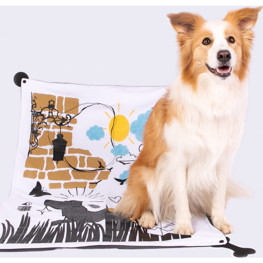 KIT 1 Diário Canino Mais B.ART 2ª EDIÇÃO + TAGS ADESIVAS para Piso e Parede