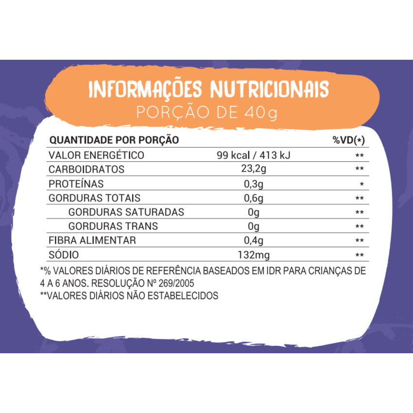 Biscoito de Polvilho Orgânico - Beterraba 40g - Crilancha
