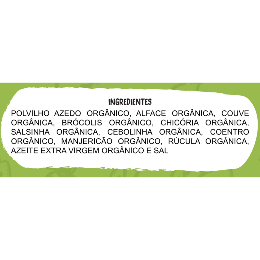 Biscoito de Polvilho Orgânico - Hortaliças 40g - Crilancha
