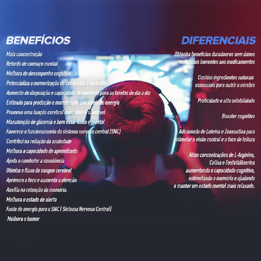 Player 1* 210g NeuroSide Sabor: Guaraná C/ Açaí