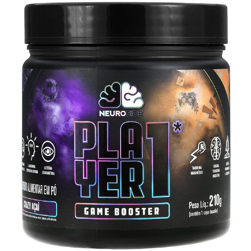 Player 1* 210g NeuroSide Sabor: Guaraná C/ Açaí