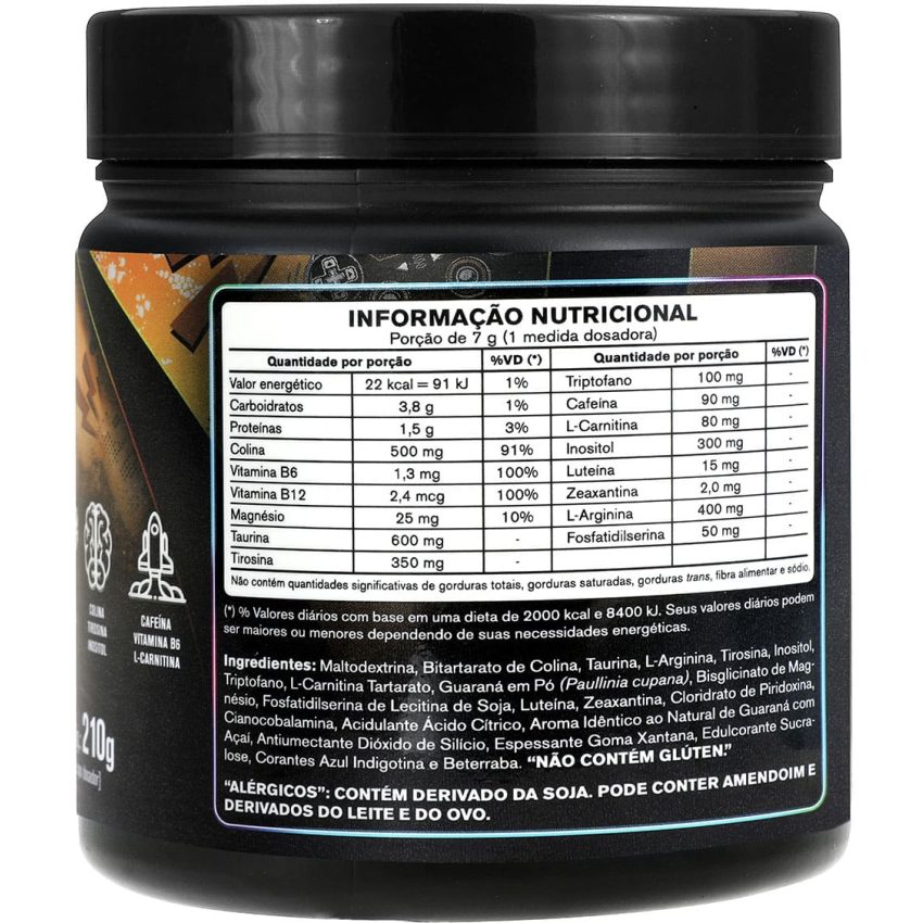 Player 1* 210g NeuroSide Sabor: Guaraná C/ Açaí