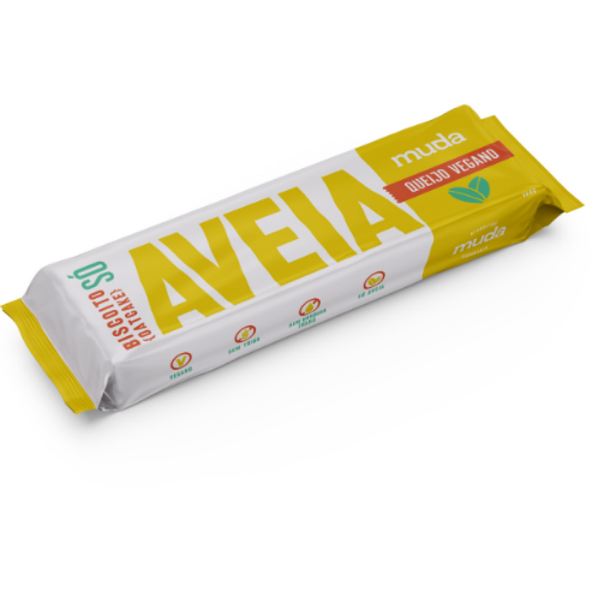 Kit 20 Biscoito Saudável de Aveia Muda alimentos- Misto