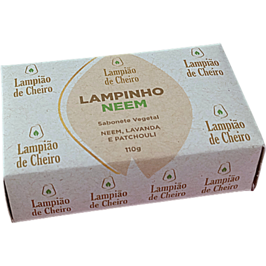 Sabonete vegano antialergico e antiacne Lampinho Neem