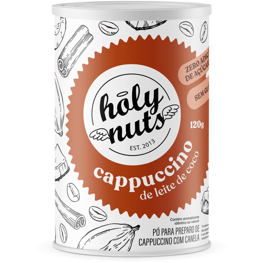 Cappuccino de Leite de Coco 120g - Holy Nuts