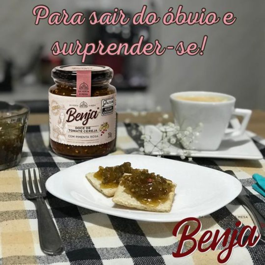 Doce de Tomate Cereja com Pimenta Rosa