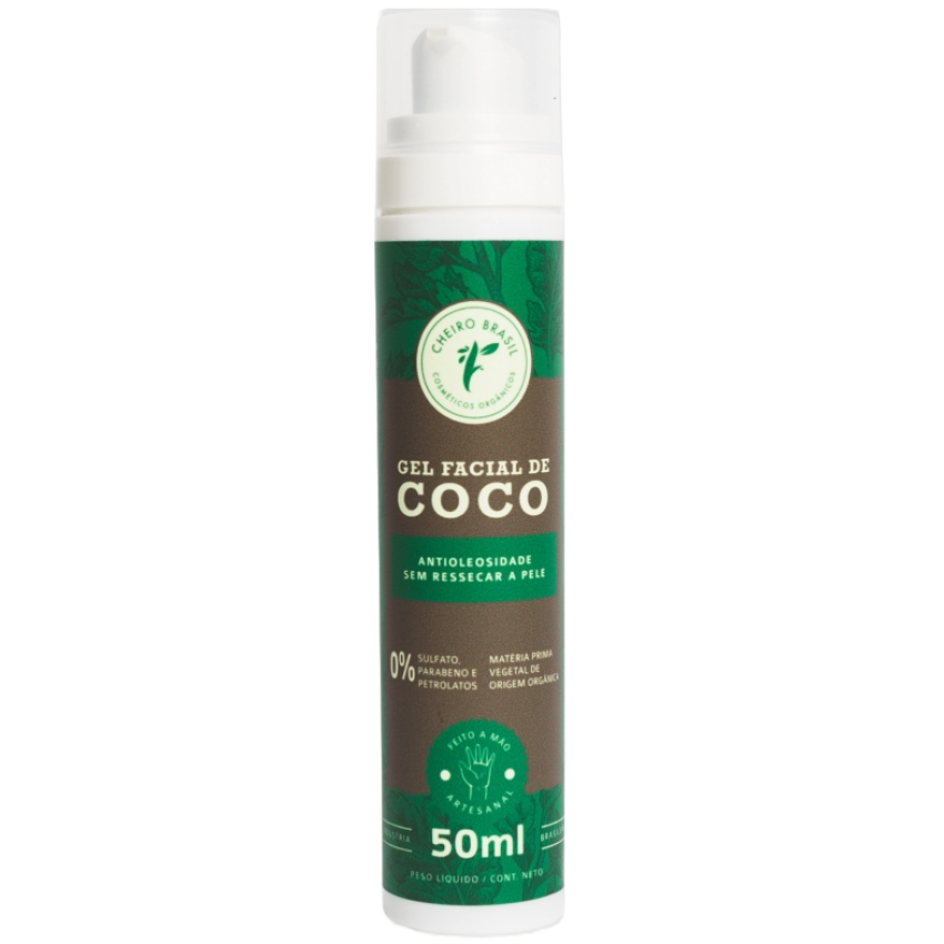 Gel Facial de Côco 50ml - Cheiro Brasil
