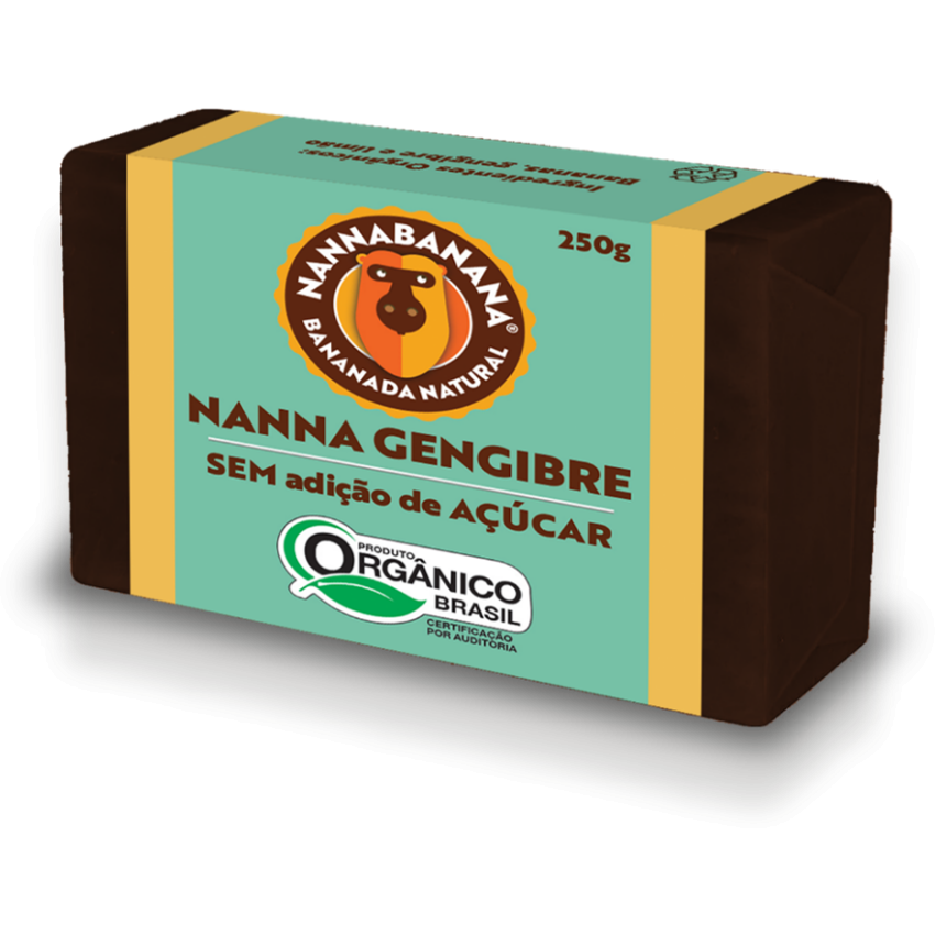 Bananada com Gengibre Barra - Nannabanana