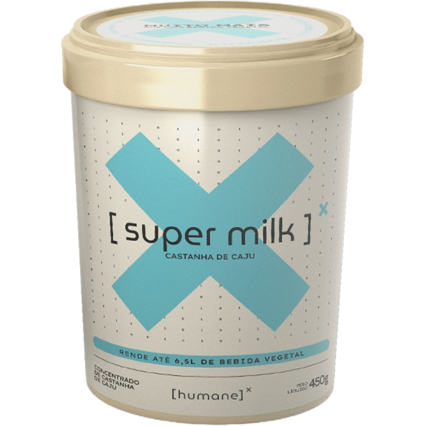 [super milk]˟ - 450g (faz 6,5L de bebida vegetal) - Sou Humane