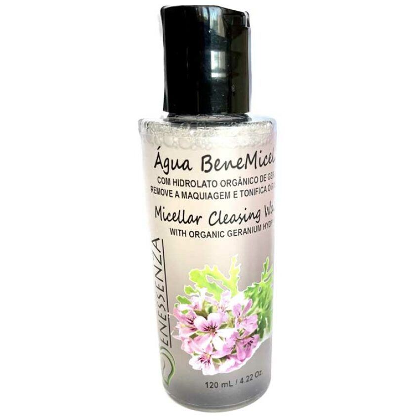 Água BeneMicelar com Hidrolato de Gerânio Benessenza