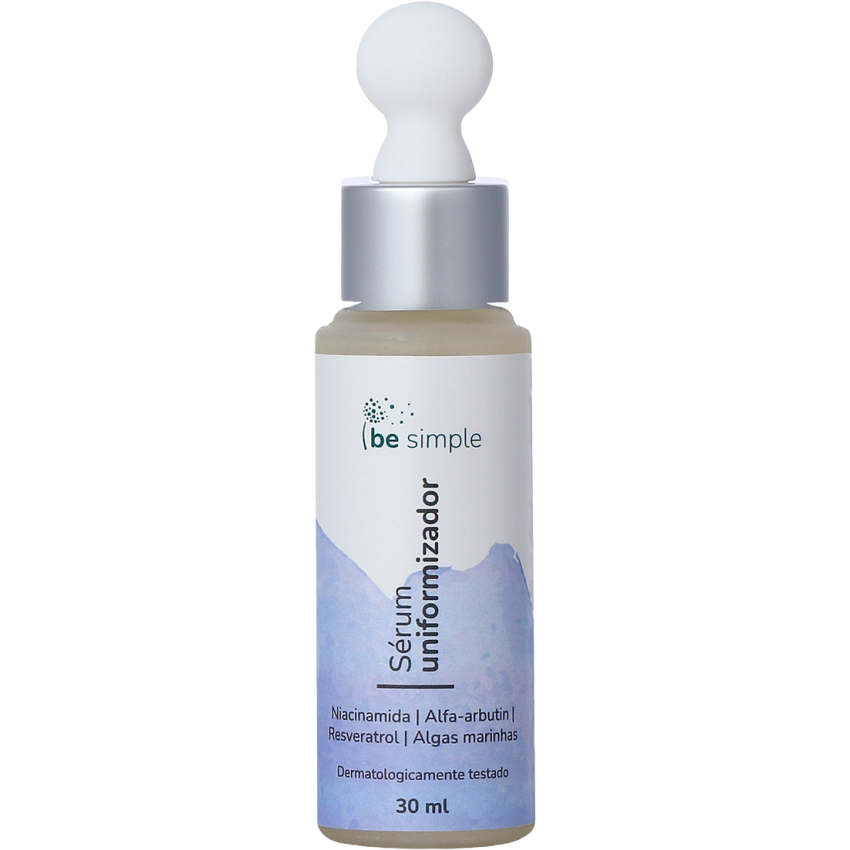 Sérum Uniformizador 30ml - Natural e Vegano - Be Simple