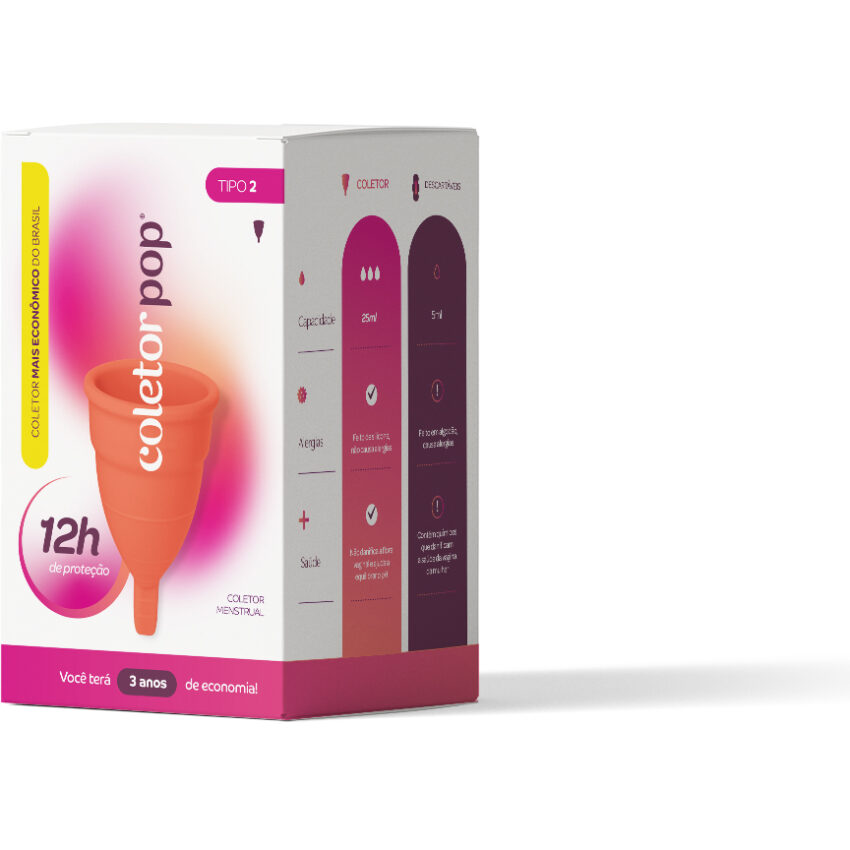 Coletor Menstrual Coletor Pop - Tipo 2