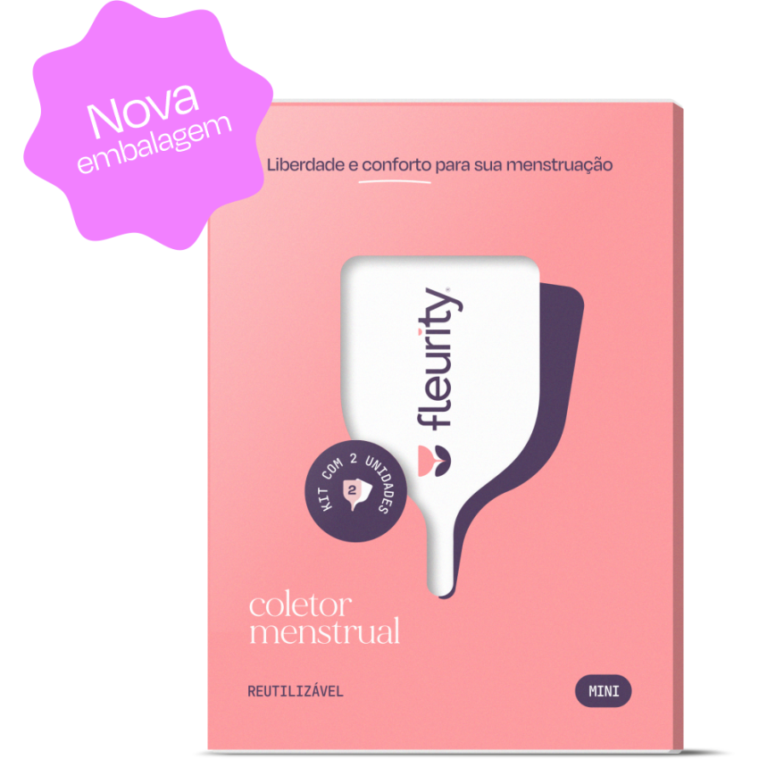 Coletor Menstrual - Tipo Mini (2un) - Fleurity