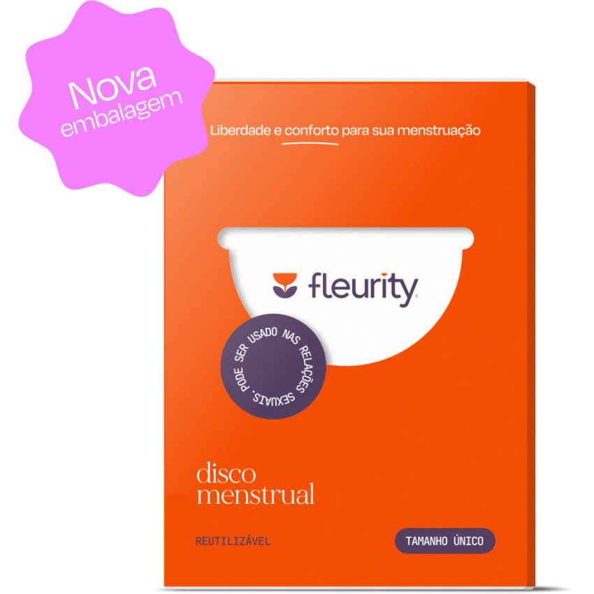 Disco Coletor Menstrual - Vermelho - Fleurity
