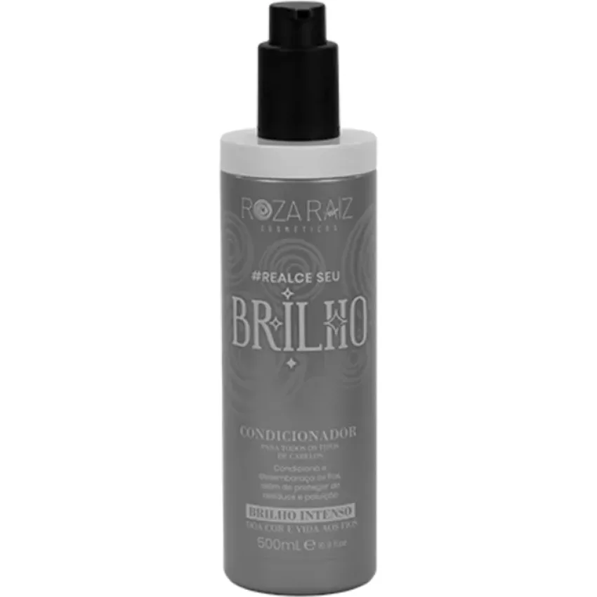 Condicionador Realce seu Brilho 500ml - Roza Raiz Cosméticos