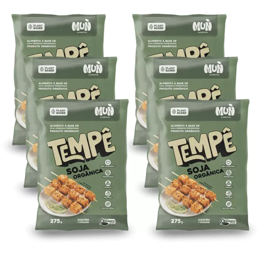 Combo Tempê de Soja Orgânica - Mun Alimentos