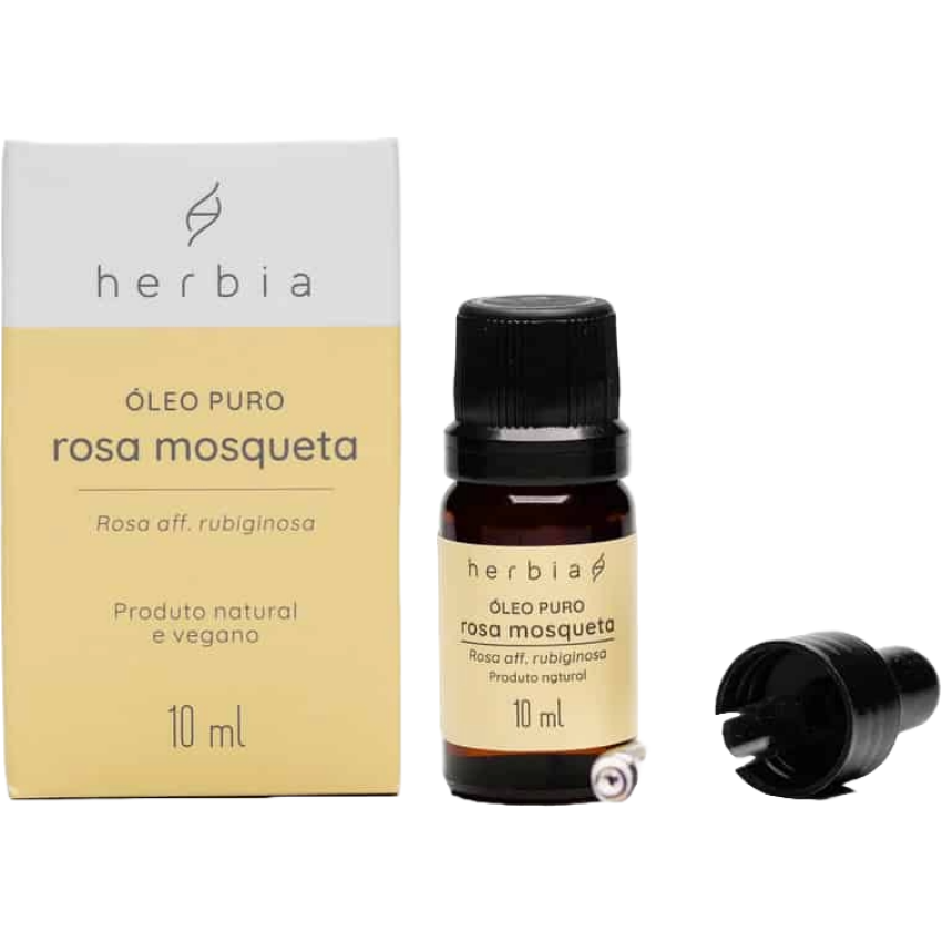 Óleo Puro de Rosa Mosqueta 10ml - Herbia