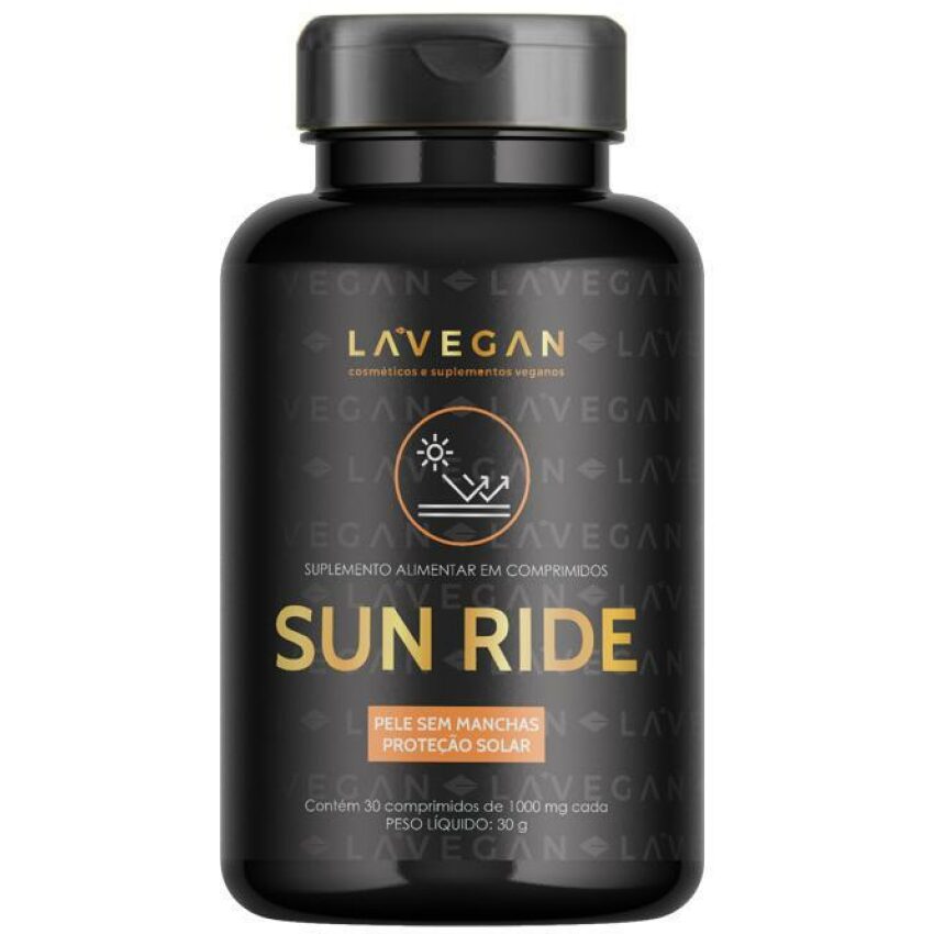 Sun Ride - Pele sem manchas e proteção solar - Lavegan