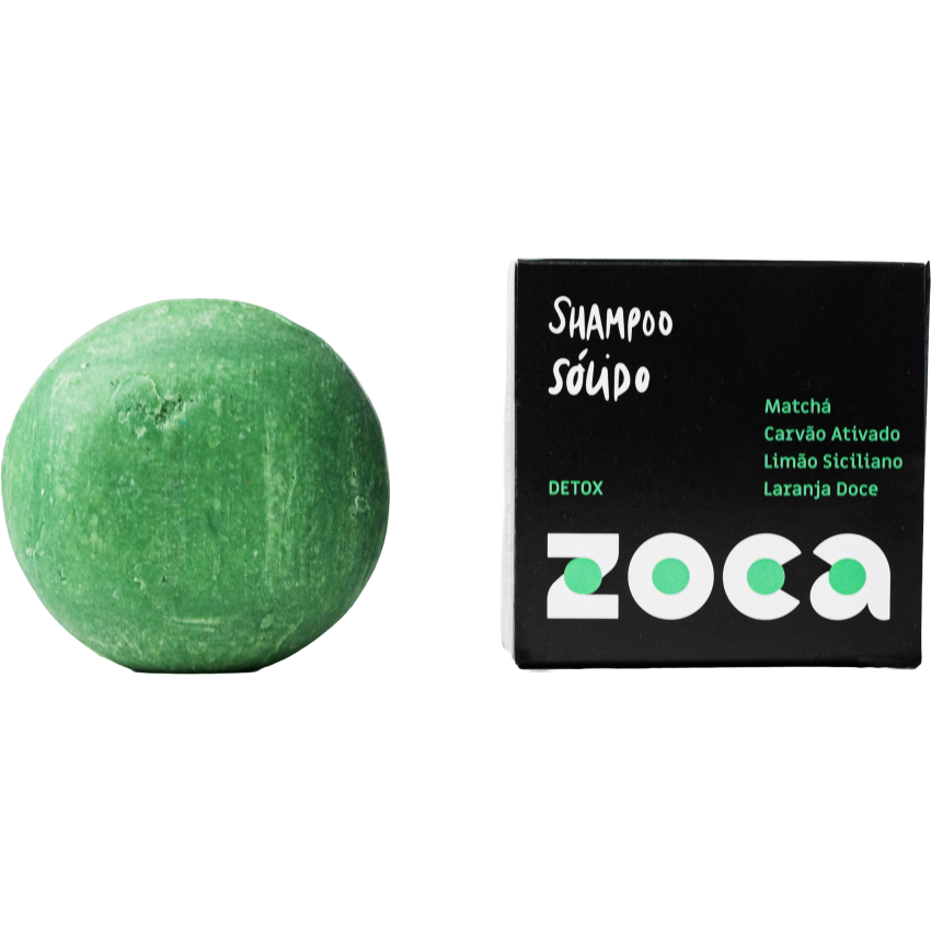 Shampoo Sólido "Detox" - Zoca Cosméticos