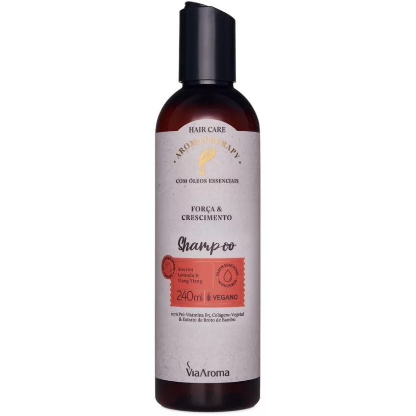 Shampoo Aromatherapy Força e Crescimento 240ml - Nature Therapy