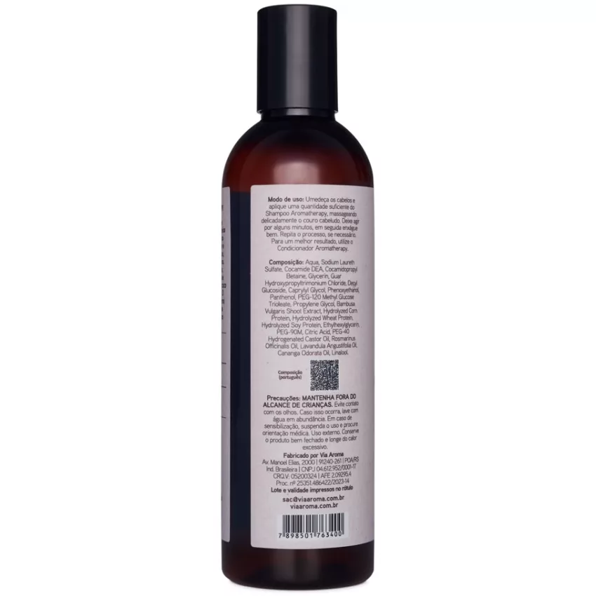 Shampoo Aromatherapy Força e Crescimento 240ml - Nature Therapy
