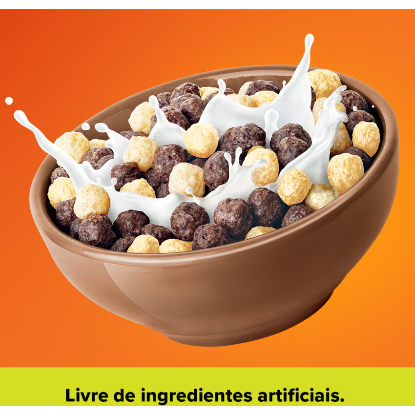 Cereal Matinal Orgânico e Vegano - Cacau e Caramelo 200g - Vegan Crunchy - biO2