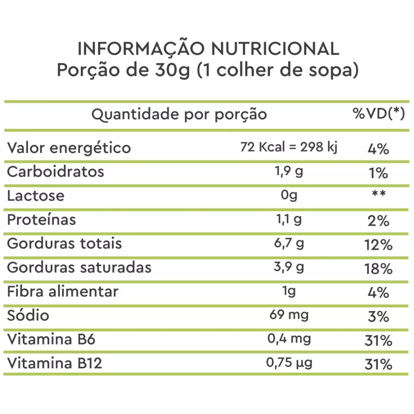 Requeijão Vegano - Tradicional 180g - Vida Veg