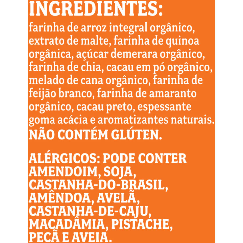 Cereal Matinal Orgânico e Vegano - Cacau e Caramelo 200g - Vegan Crunchy - biO2