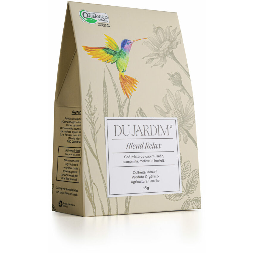 Chá Blend Relax Orgânico - Du Jardim