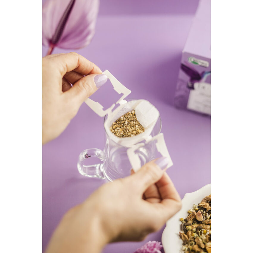 Drip tea - Blend Harmonia - Chá em sachês Orgânico - Du Jardim