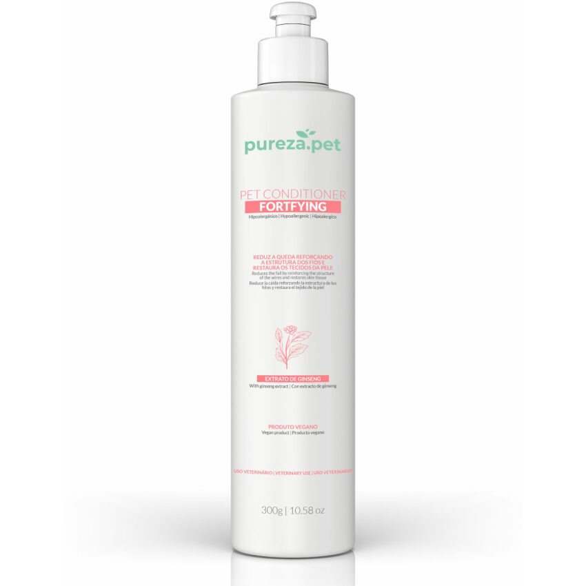 Kit Shampoo Antiqueda 1L + Condicionador Fortalecedor 300ml + Colônia - Pureza Pet