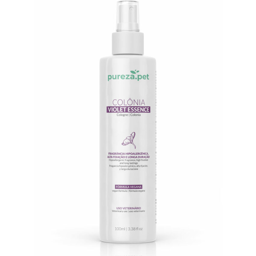 Kit Shampoo Antiqueda 1L + Condicionador Fortalecedor 300ml + Colônia - Pureza Pet