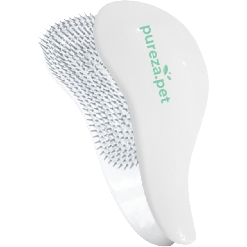 Kit Pele Sensível Pet +  Escova Anti-frizz - Pureza Pet
