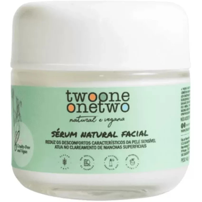 Sérum Facial Peles Sensíveis Gengibre Chinês - Twoone Onetwo