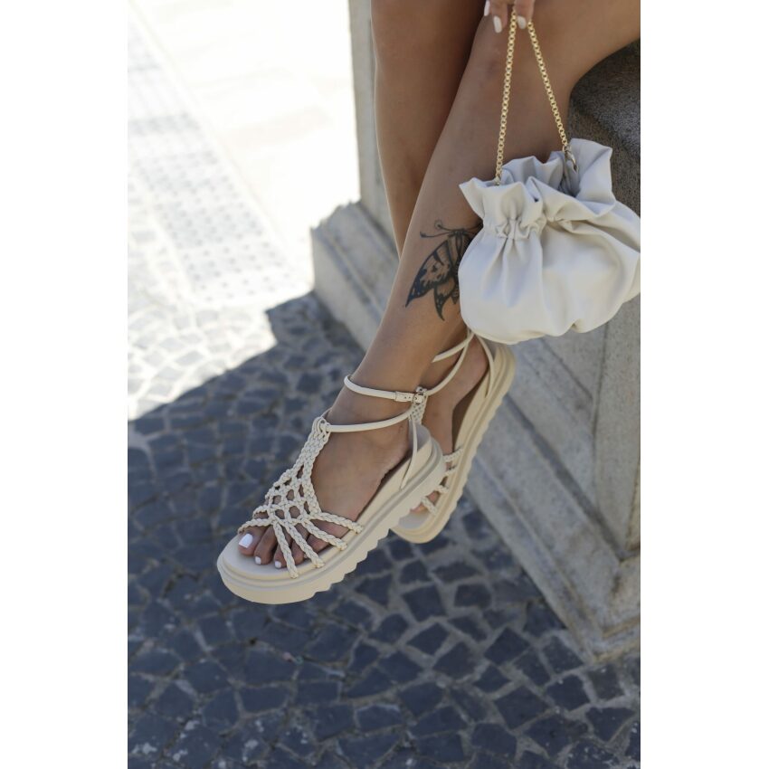 Slide Carolina Nude - Paula Zurcan Sapatos Veganos