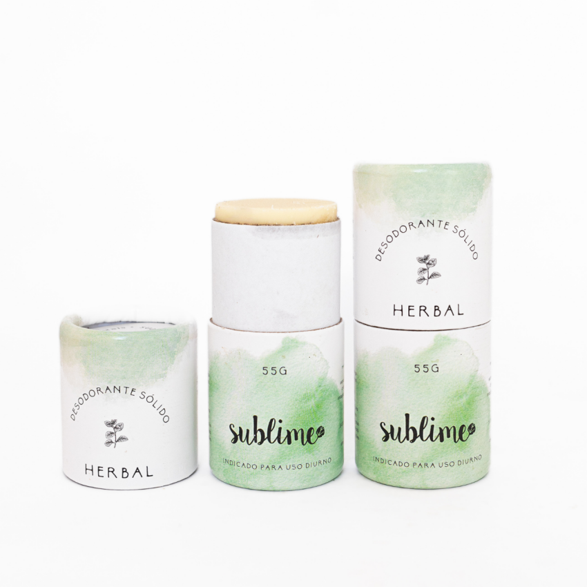 Desodorante Sólido Herbal 55g - Sublime Biocosméticos